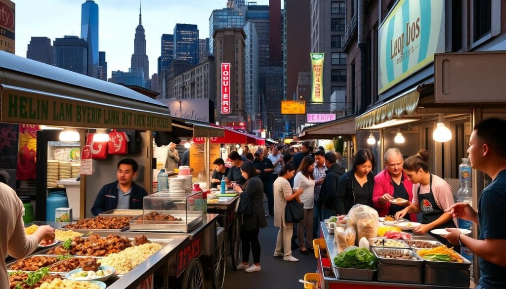 NYC street food vendors