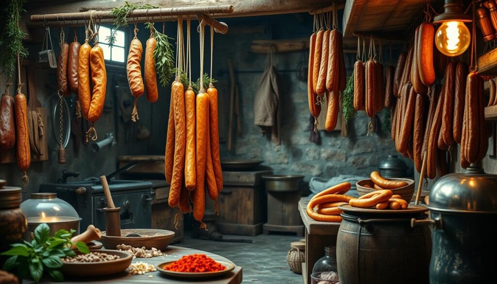 Sausage making history