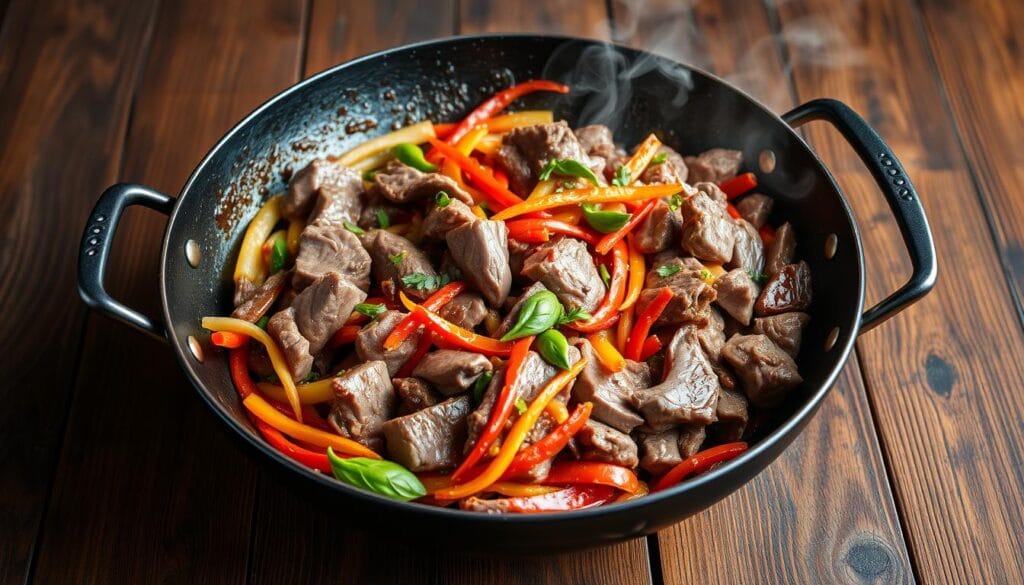 Stir-fry wok Stir-fry wok