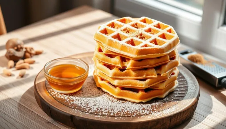 add nutmeg to waffles