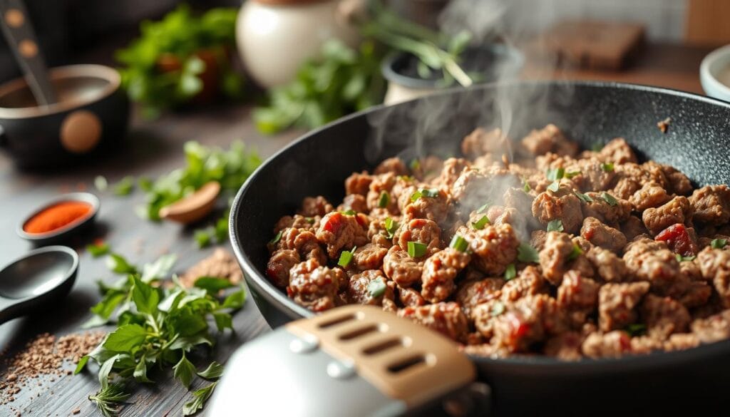 ground beef cooking tips