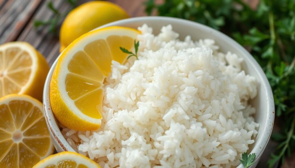 rice for lemon soup