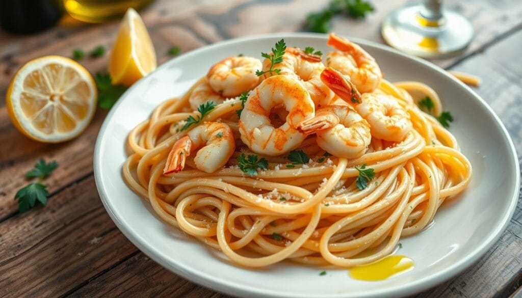 shrimp pasta