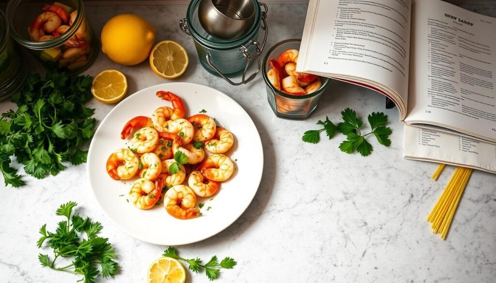 shrimp scampi storage