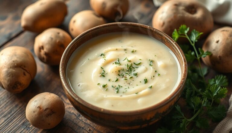 4 ingredient Potato Soup