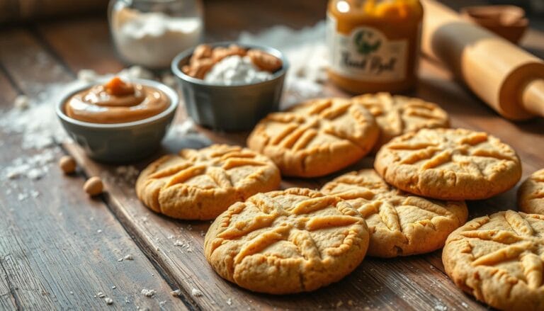 4 ingredient peanut butter cookies