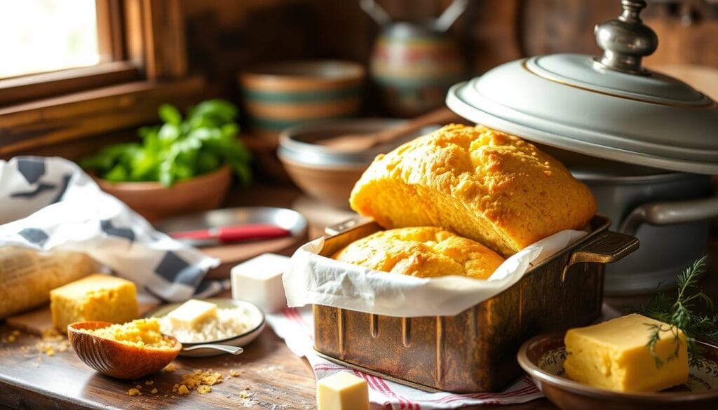 Cornbread storage and reheating