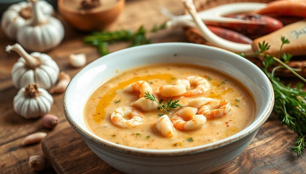 Creamy Shrimp and Crab Bisque