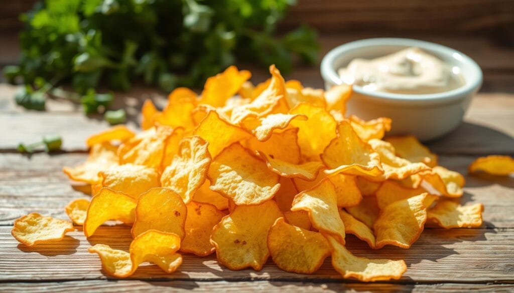 Kettle cooked chips