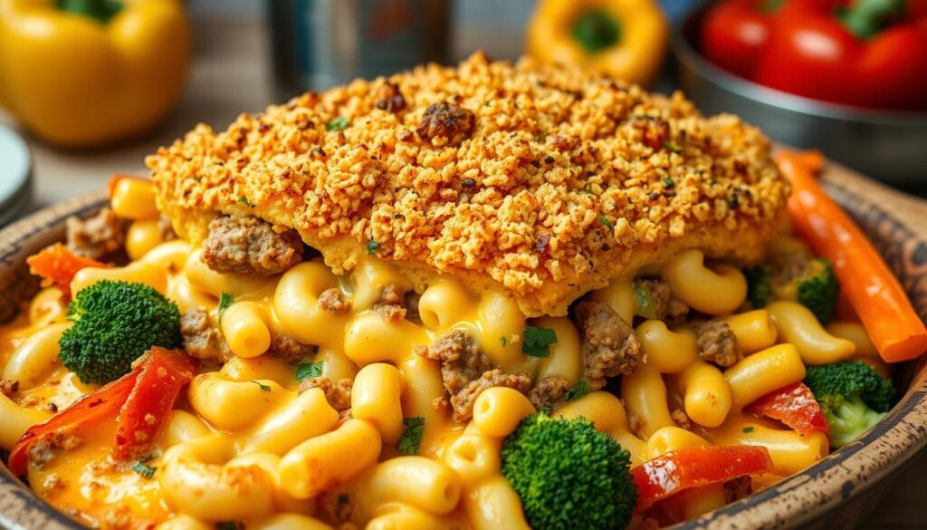 Mac and Cheese Meatloaf Casserole Variations