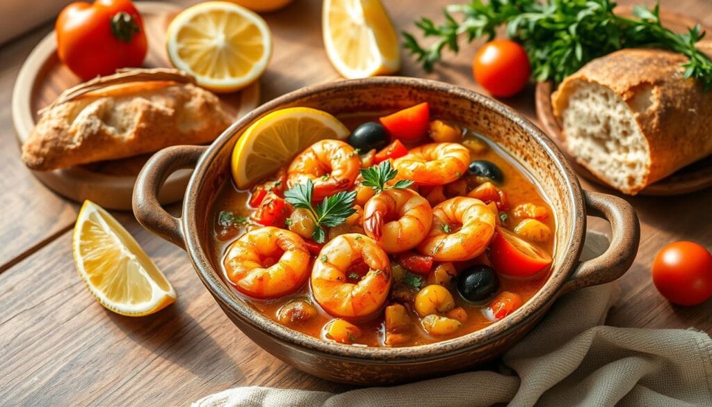 Mediterranean Shrimp Stew Serving Suggestions