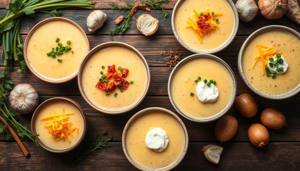 Potato Soup Variations