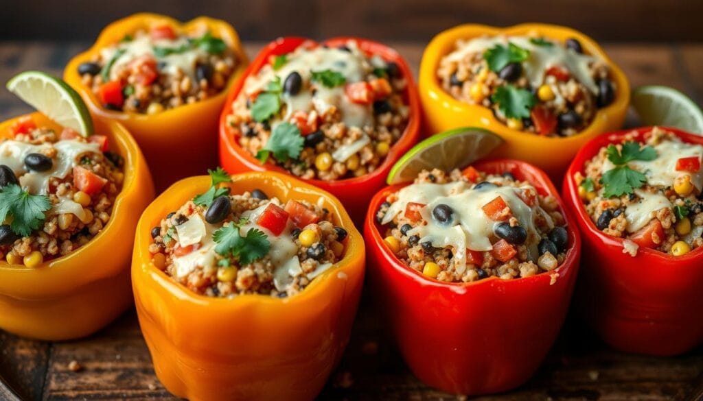 Stuffed bell peppers