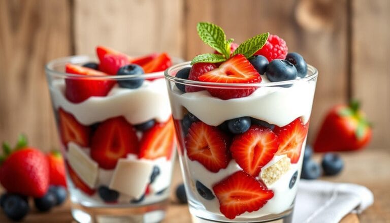 berry trifle cake cup​