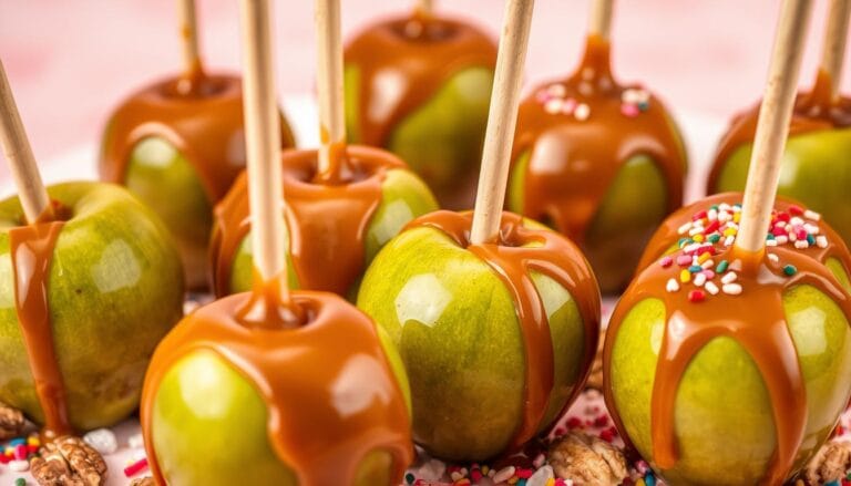 caramel apple pops​