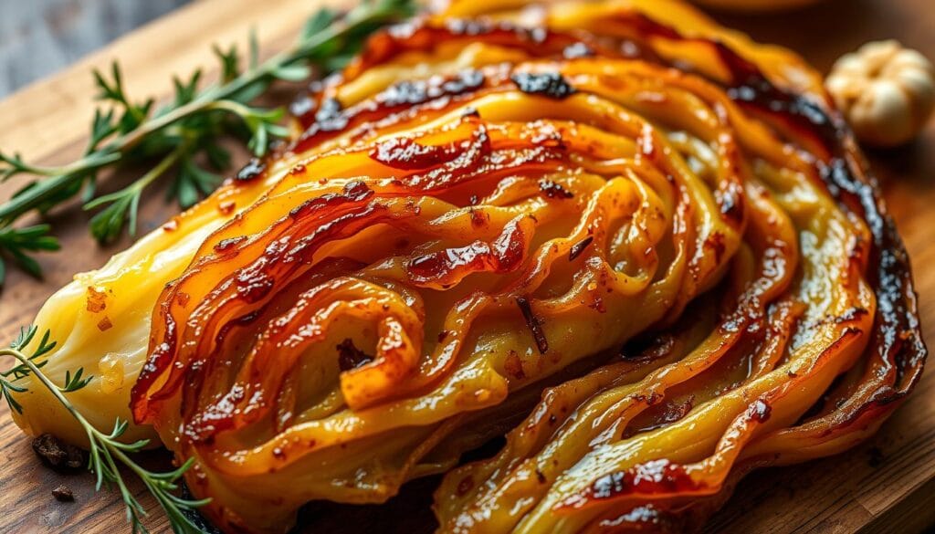 caramelized cabbage