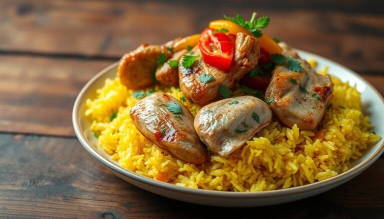 chicken and yellow rice recipe