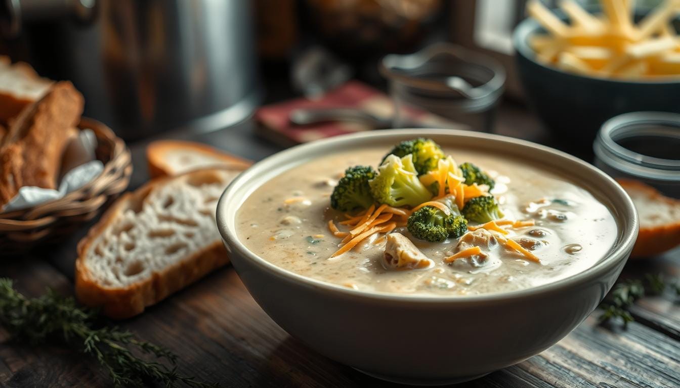 chicken broccoli cheddar soup