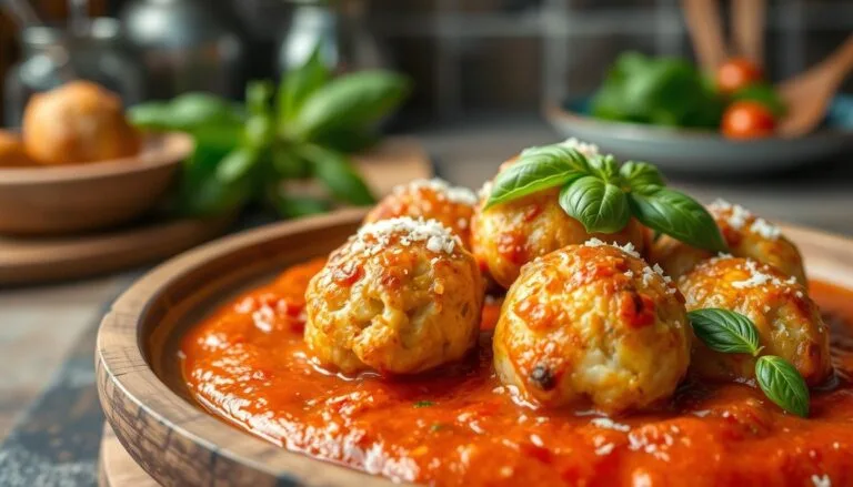 chicken ricotta meatballs