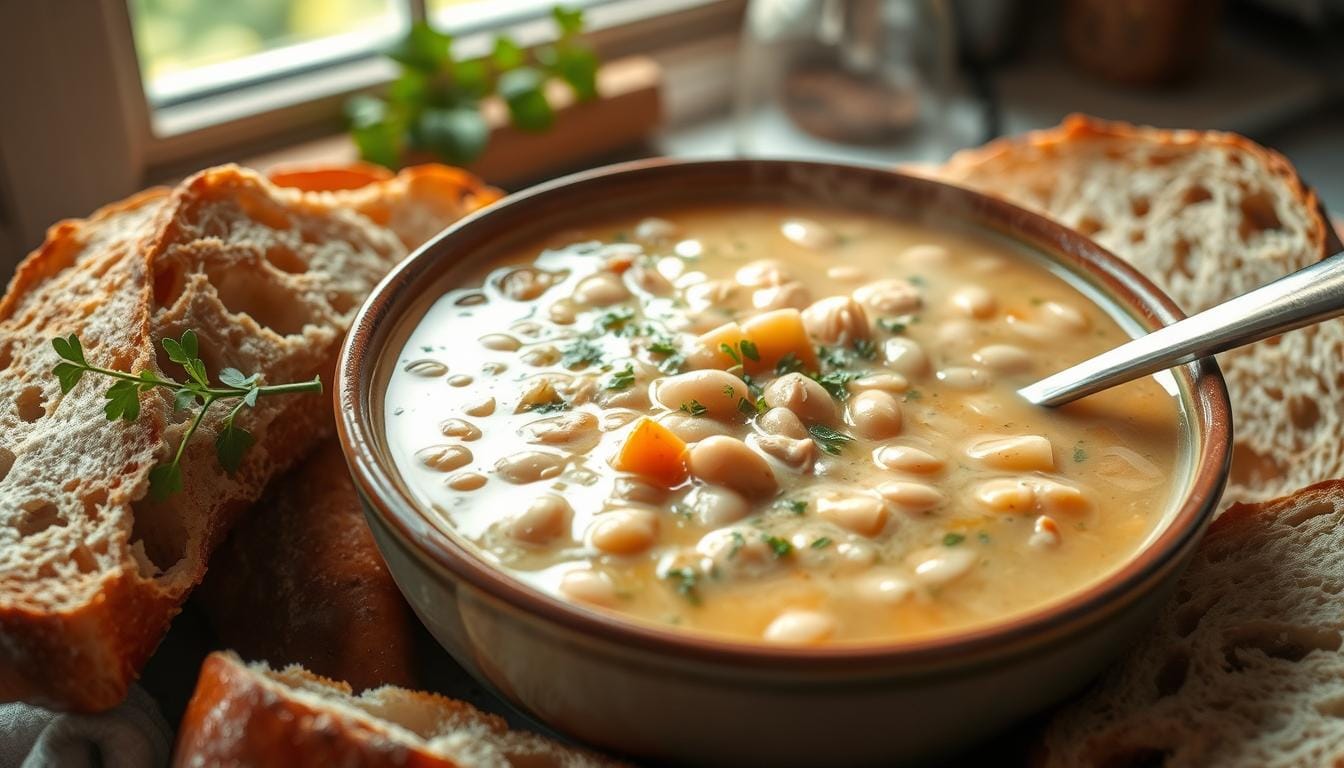 chicken white bean soup