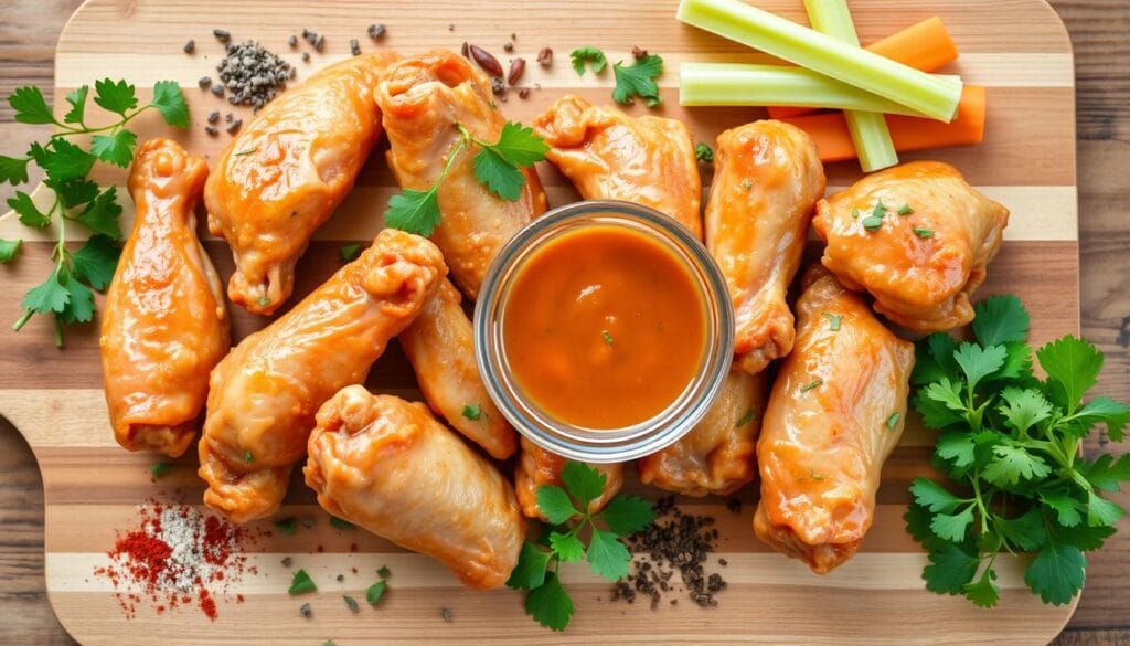 chicken wing nutrition