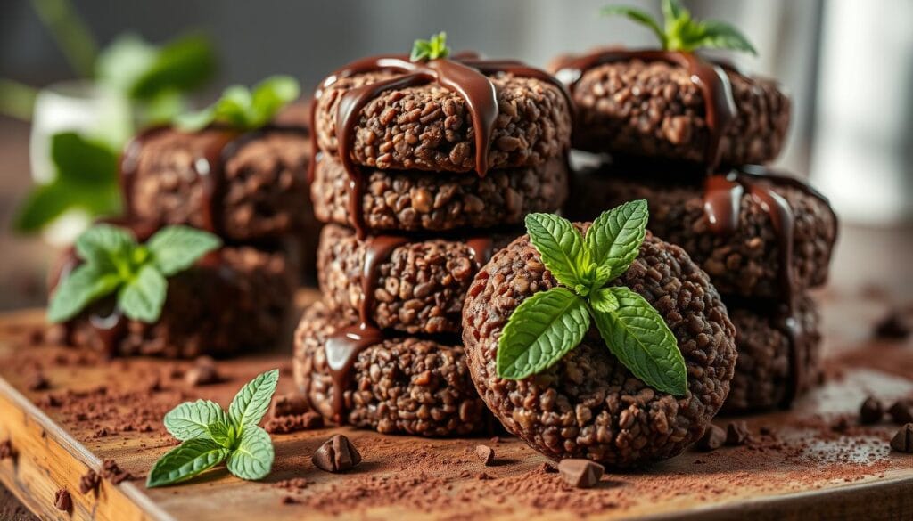 chocolate rice cakes