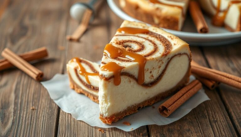 cinnamon roll cheesecake