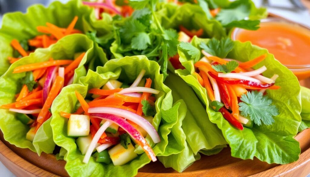 fresh lettuce wraps