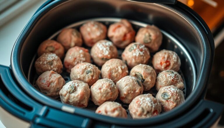 frozen meatballs in air fryer