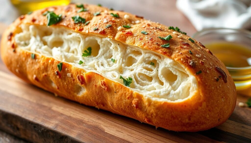 greek yogurt garlic bread