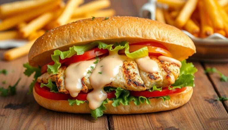 grilled chicken sandwich with a1 sauce recipe