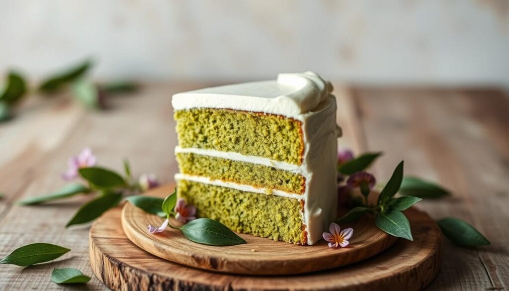 matcha green tea cake