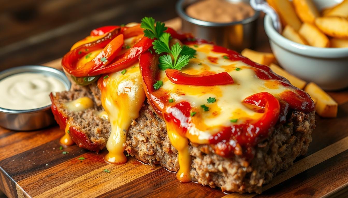 philly cheesesteak meatloaf