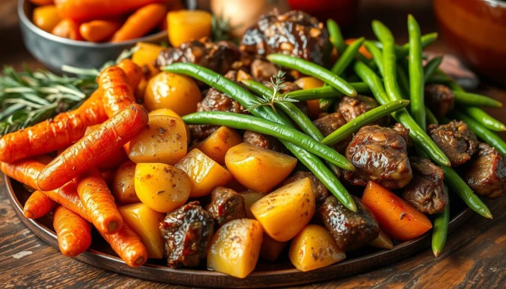 pot roast vegetables