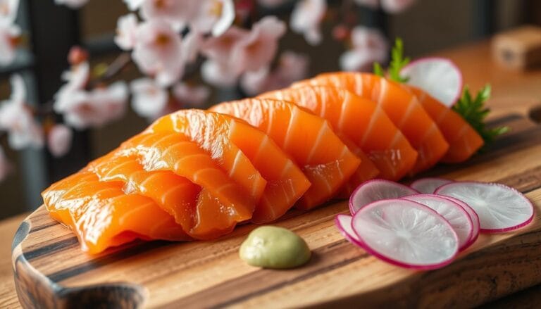 sashimi salmon