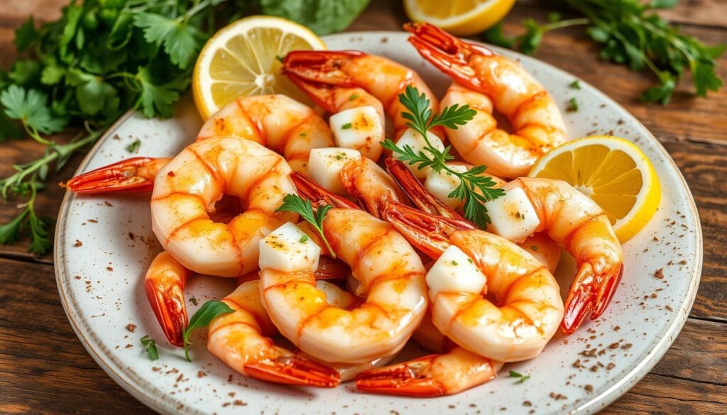 seasoned shrimp