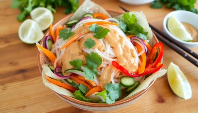 spring roll salad