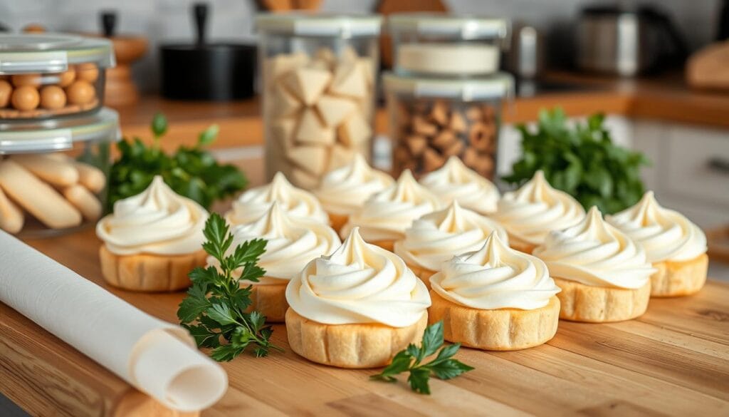 storing cream cheese pastries