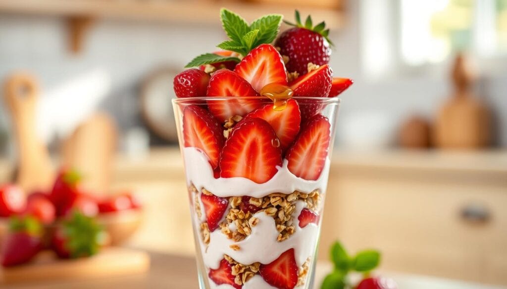 strawberry parfait strawberry parfait