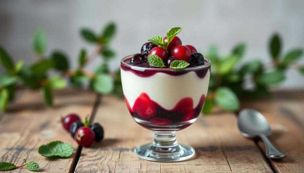 vegan panna cotta