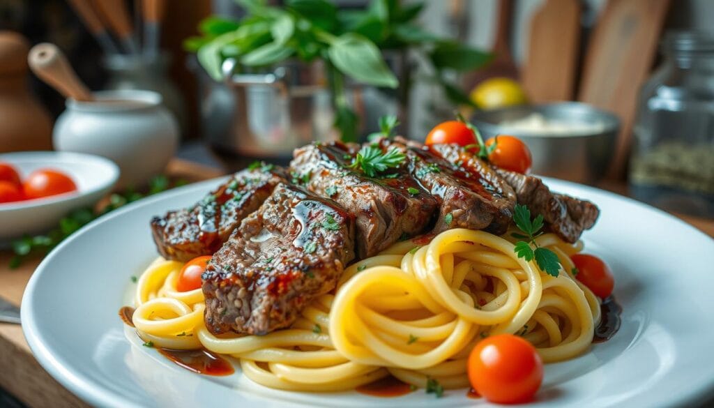 Steak Pasta Cooking Techniques